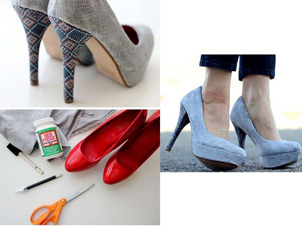 diy old heels
