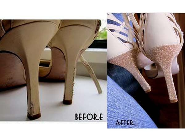 diy old heels
