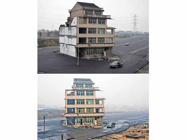 An Elderly Chinese Couple Refused To Move