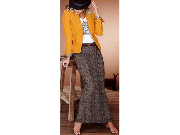 maxi skirt style
