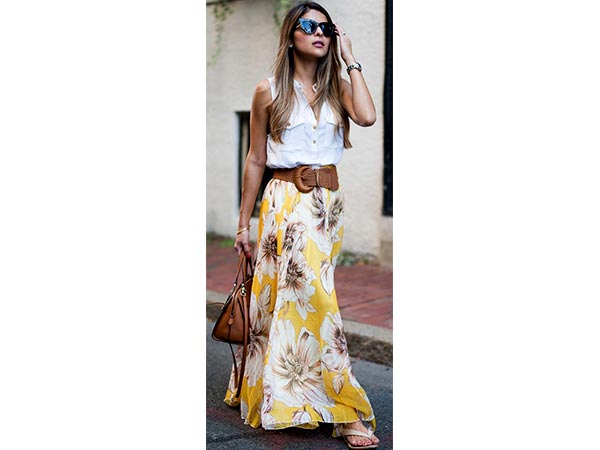 maxi skirt style