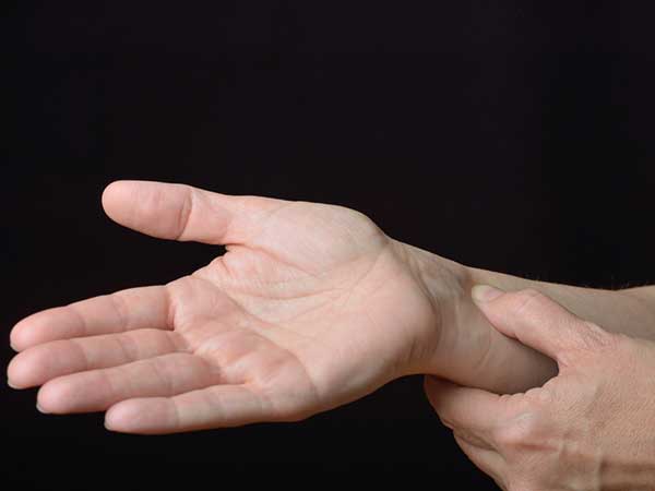 Acupressure point for nausea