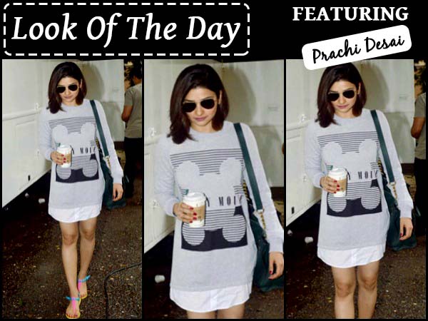 Look Of The Day: Prachi Desai In Casual Outfit To Make Your Tuesday! Look Of The Day: Prachi Desai In Casual Outfit To Make Your Tuesday!