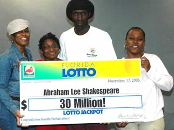 People who died after winning lottery