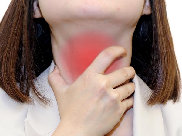 Use onion to treat tonsils