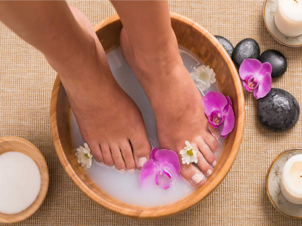 Treat Yourself To Lavender Foot Soak