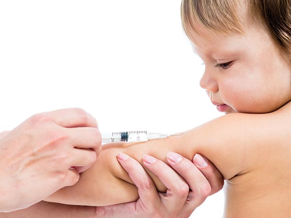 Difference between painless and painful vaccination