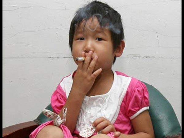 She Started Smoking And Drinking