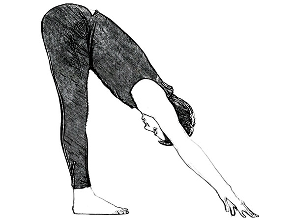 Ardha Uttanasana (Standing Half Forward Bend Pose) To Improve Digestion