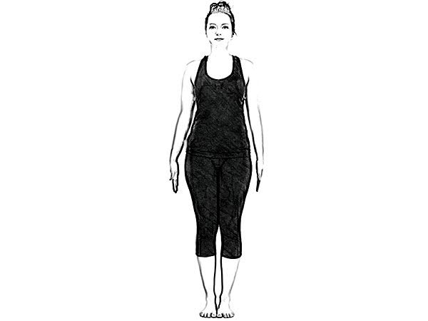 Urdhva Hastasana (Upward Salute Pose) To Relieve Stress