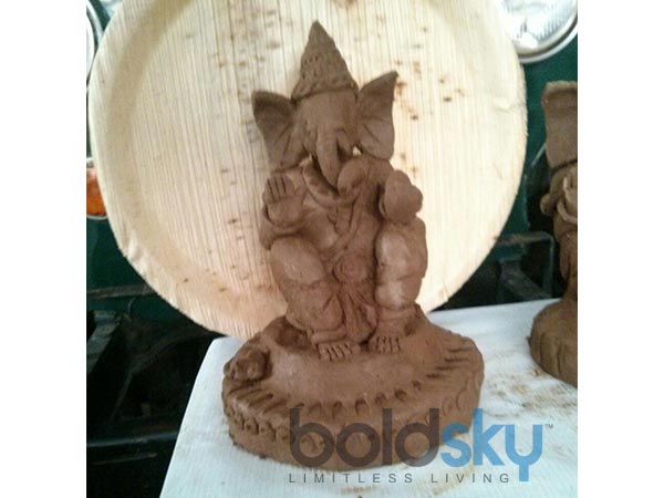 How to make eco friendly ganesh idol