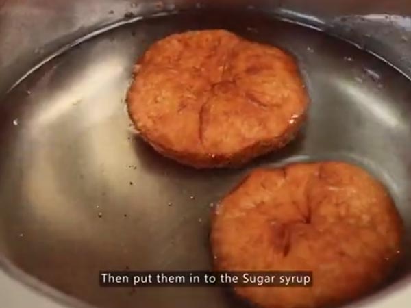 Keep the flame in medium/low for them to cook through.