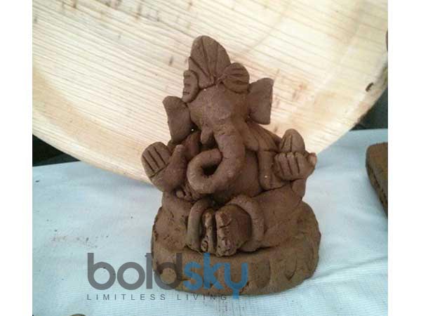 How to make eco friendly ganesh idol
