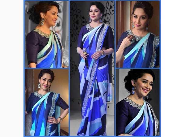 11 Most Desirable Sarees & Suits Of Madhuri Dixit In 2016