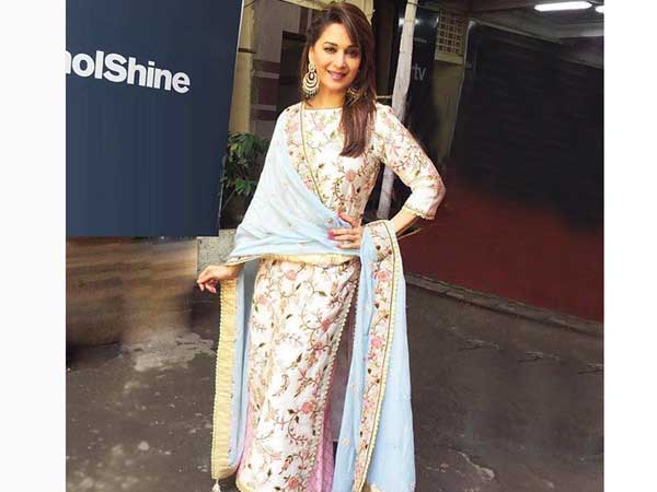 11 Most Desirable Sarees & Suits Of Madhuri Dixit In 2016