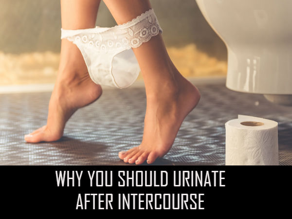 Why You Should Urinate After Intercourse