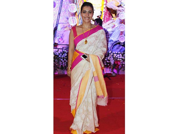 kajol durga puja looks kajol durga puja looks