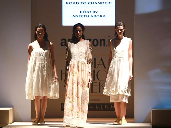 Take a look at an exquisite collection by industry's top fashion designers on the first day of Amazon India Fashion Week SS 2017.