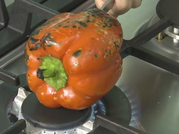 Roasted Capsicum Soup For Diwali
