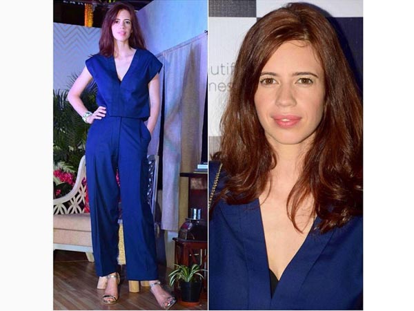 Kalki Koechlin Rocks Blue Separates