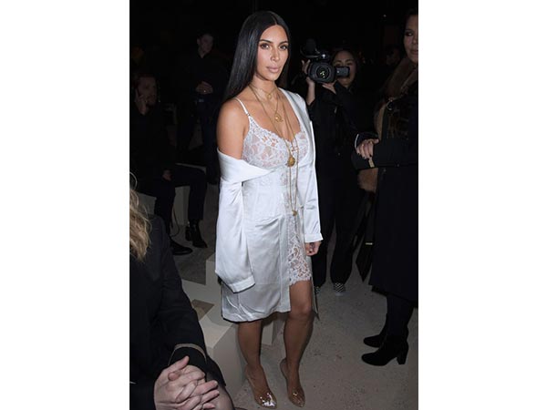 Kim Goes Braless & Pantyless