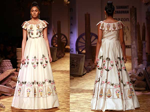 Samant Chauhan's Magnificent Gown #AIFW