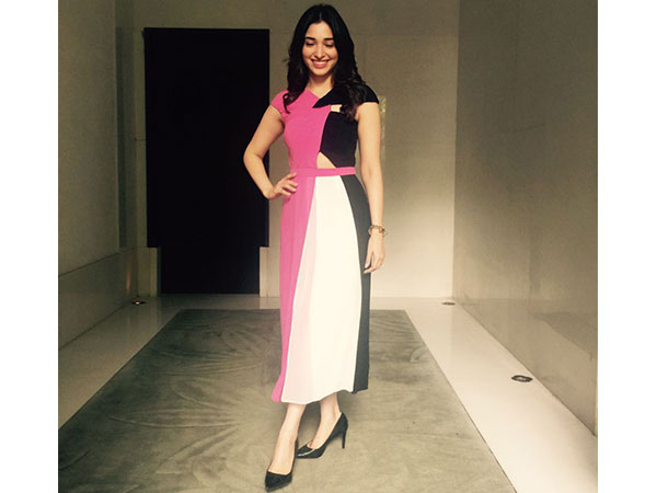 Tamannaah Bhatia Gets Flirty In Pink Tamannaah Bhatia Gets Flirty In Pink