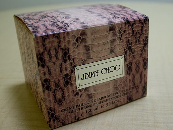 jimmy choo glitter body cream review