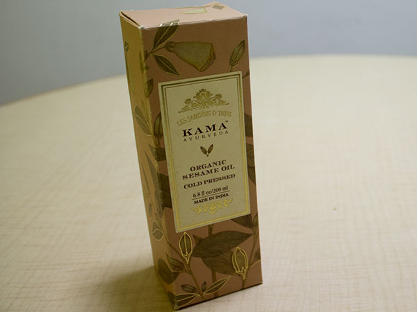 kama ayurveda organic sesame oil review