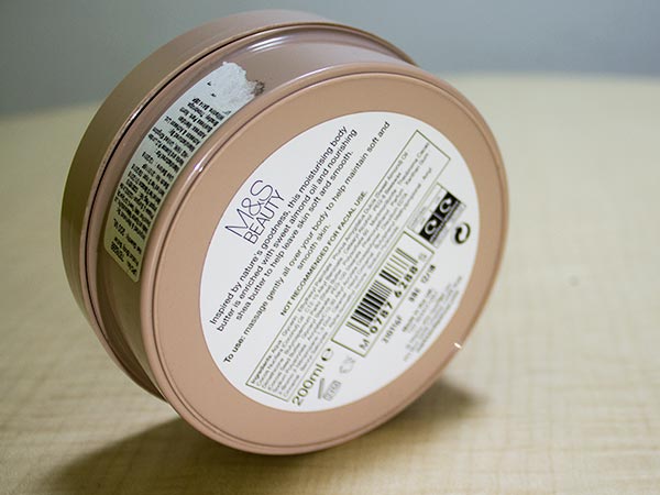 marks and spencer shea body butter review