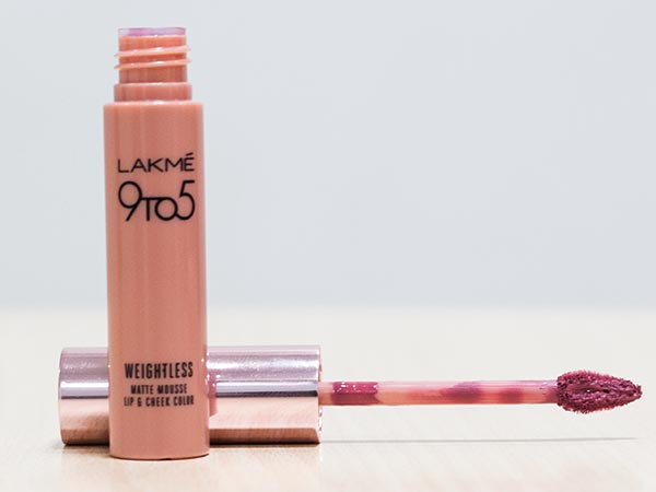 lakme lip and cheek colour review