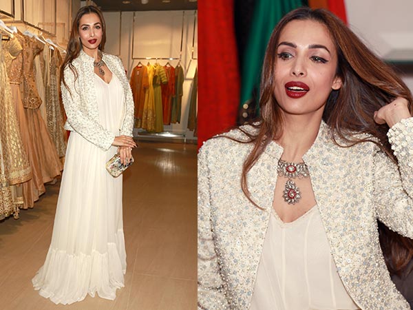 Malaika Goes White Head-to-toe