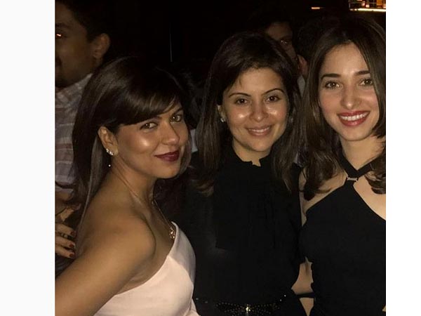 Tamannaah Parties Like A Rockstar