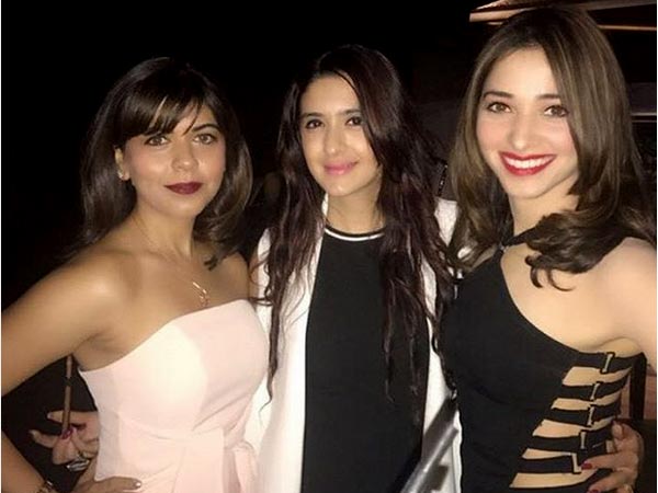 Tamannaah Parties Like A Rockstar