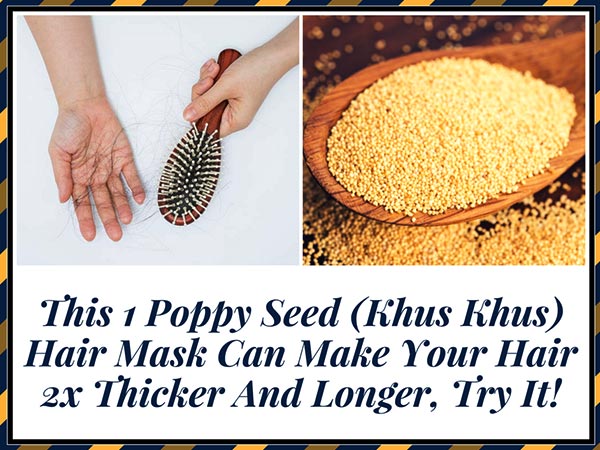poppy seed hair mask poppy seed hair mask