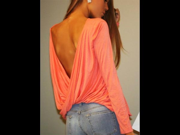 4. Twist backless tops