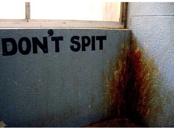 Don't Spit!