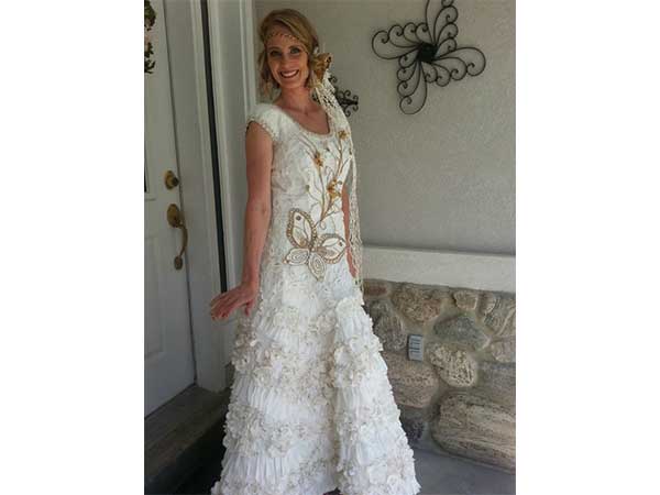 A-Line Toilet Paper Dress