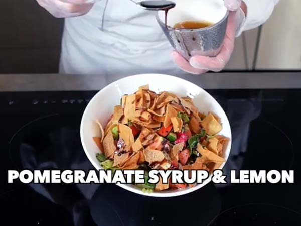 how to make fattoush salad