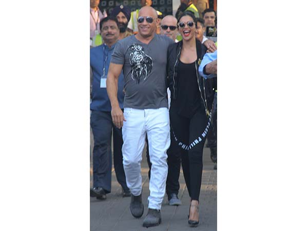 Deepika Padukone & Vin Diesel In India! 