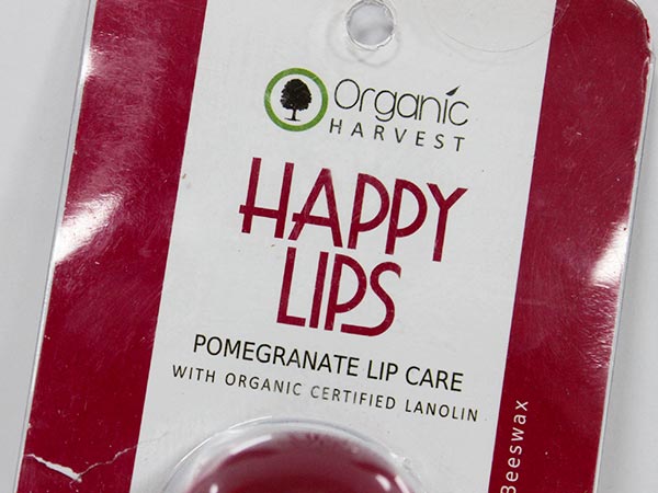 organic harvest lip balm review