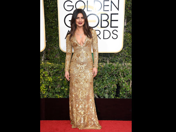 Priyanka Turns Heads At Golden Globes