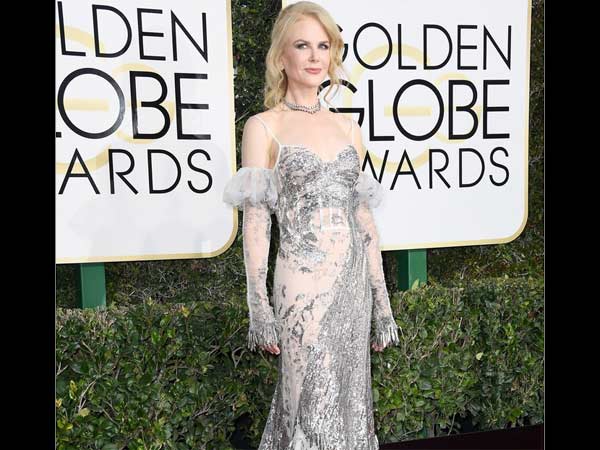 Nicole Kidman At Golden Globes 2017