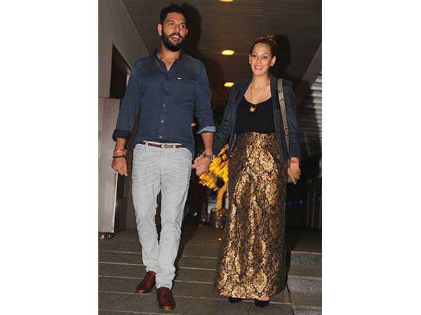 Yuvraj & Hazel On Dinner Date!