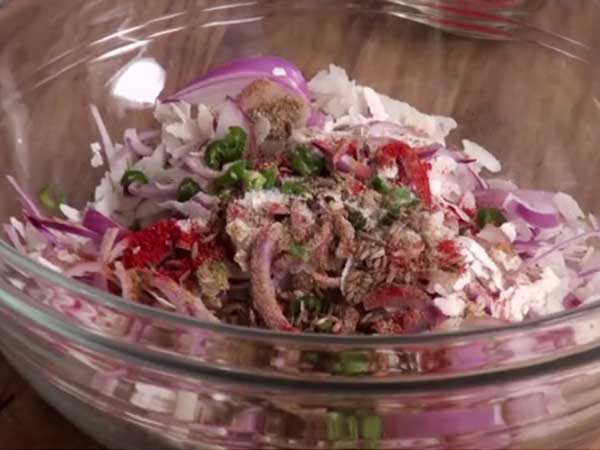 easy poha onion patti samosa