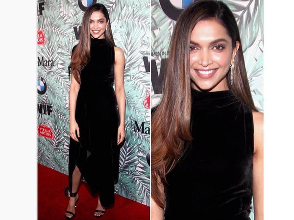 Deepika Padukone Does A Black Look
