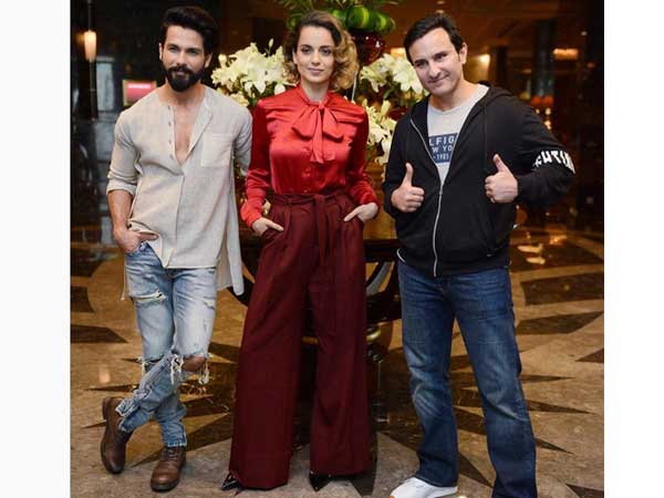 Kangana Ranaut's Rangoon Promotions