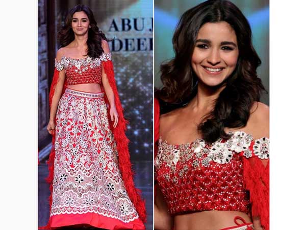 Alia & Varun In Red Get Up!