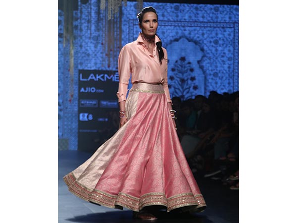 Padma Lakshmi Walks For Tarun