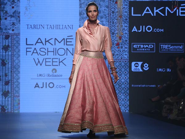 Padma Lakshmi Walks For Tarun